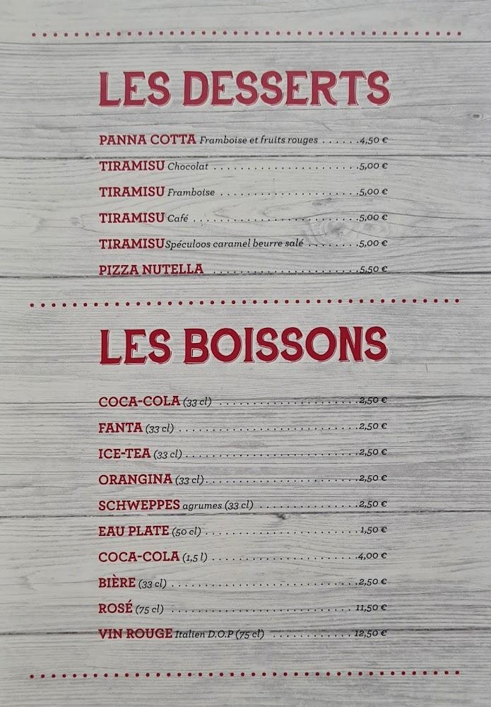 La Pizz' Arthaz - Menu Image 2