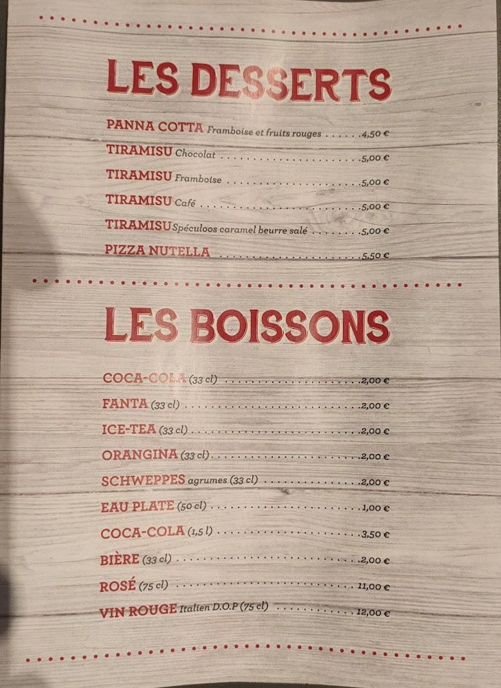 La Pizz' Arthaz - Menu Image 4