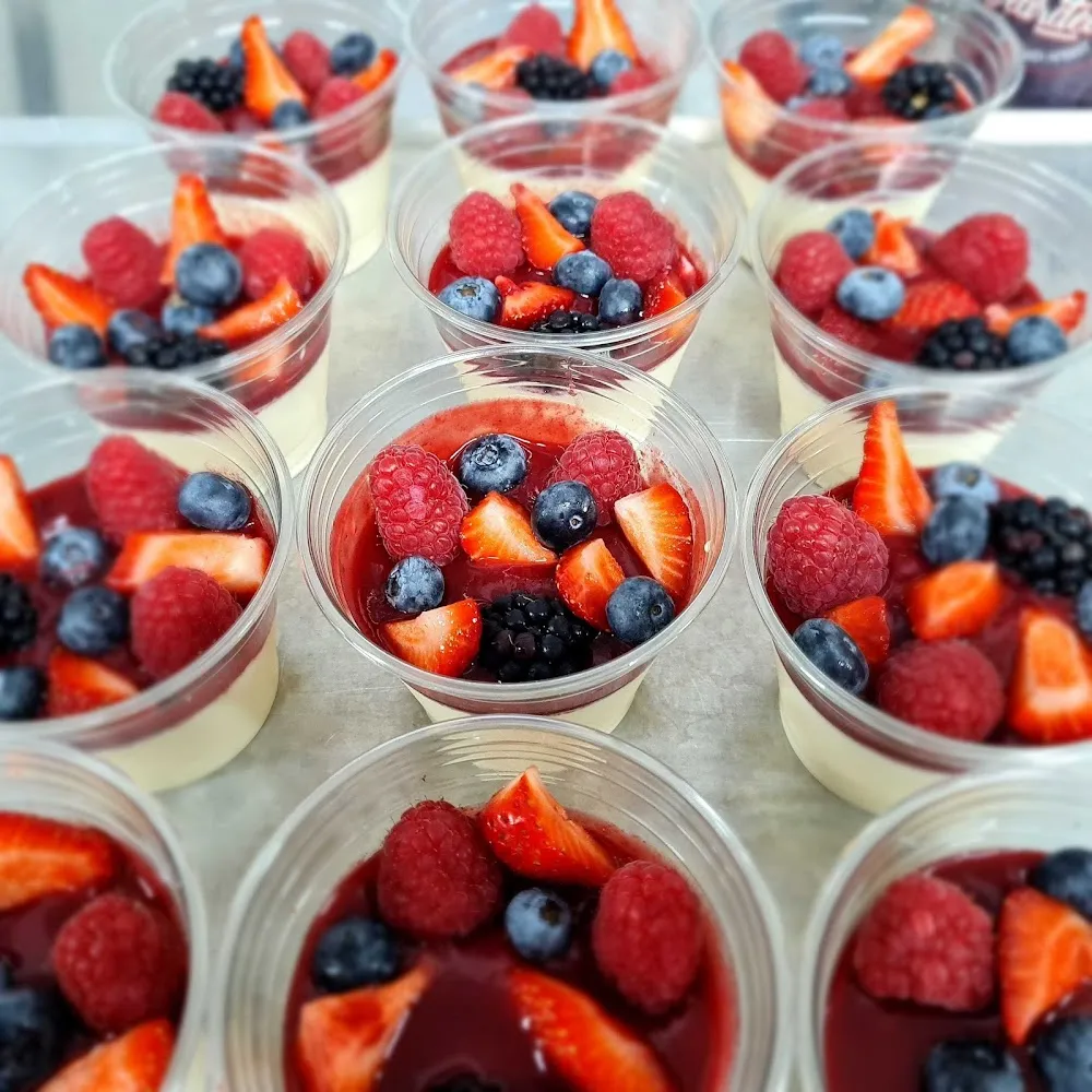 Panna Cotta Fruits Rouges